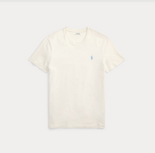 Load image into Gallery viewer, Ralph Lauren Custom Fit Tee Antique Cream
