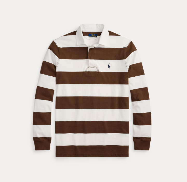 Ralph Lauren Iconic Rugby Brown/Cream