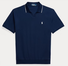 Load image into Gallery viewer, RALPH LAUREN JACQUARD MESH POLO SHIRT
