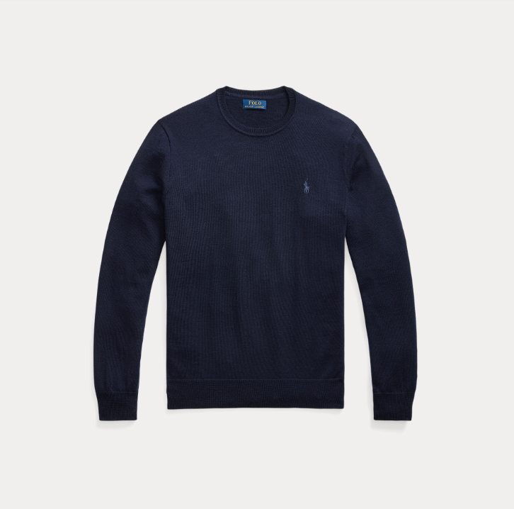 Ralph Lauren Washable Wool Crewneck