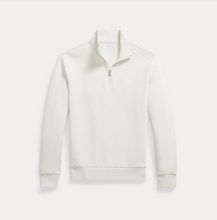 Load image into Gallery viewer, Ralph Lauren Double Knit Quarter Zip Stone Pebble
