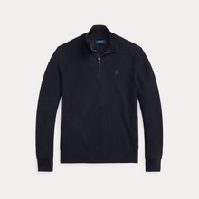Load image into Gallery viewer, Ralph Lauren Mesh Knit Quarter Zip Navy
