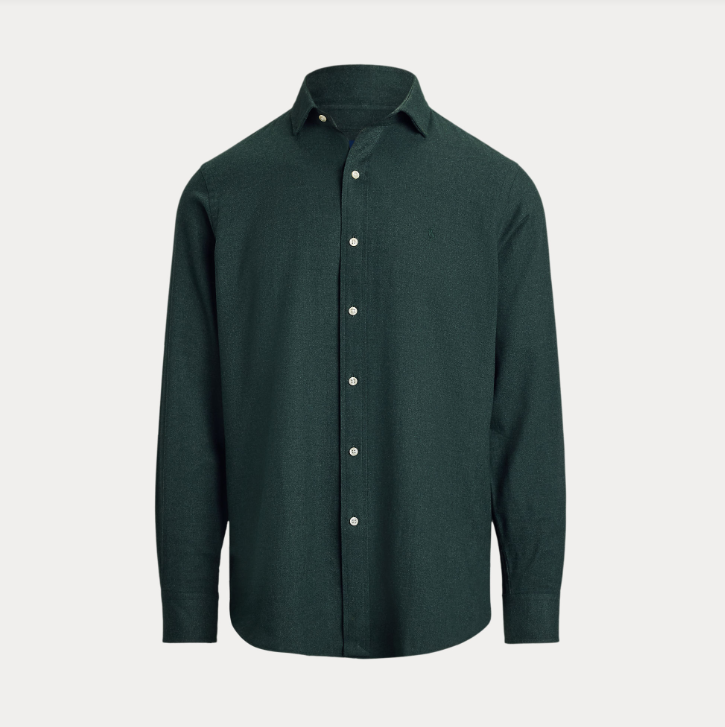 Ralph Lauren Twill Shirt Landmark Green