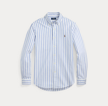 Load image into Gallery viewer, Ralph Lauren Blue/White Stripe Shirt
