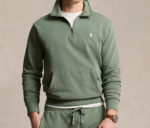 Load image into Gallery viewer, RALPH LAUREN LOOPBACK FLEECE QUARTER ZIP
