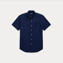 Load image into Gallery viewer, Ralph Lauren SS Seersucker Shirt Navy
