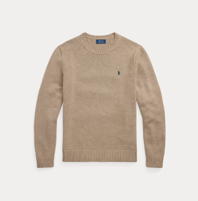 Ralph Lauren Cotton Crewneck Sweater