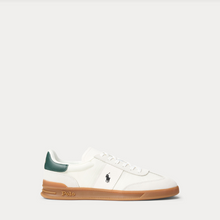 Load image into Gallery viewer, Ralph Lauren Aera Suede Sneaker White
