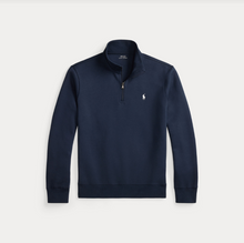Load image into Gallery viewer, Ralph Lauren Double Knit Quarter Zip Navy
