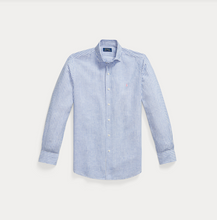 Load image into Gallery viewer, Ralph Lauren Seersucker Linen Blue/White

