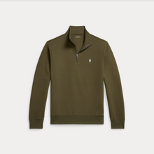 Load image into Gallery viewer, Ralph Lauren Double Knit 1/4 Zip Green

