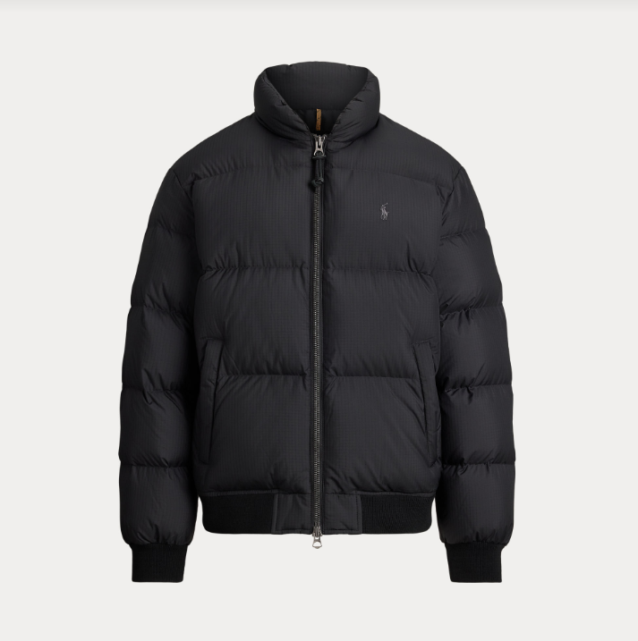 Ralph Lauren Ripstop Down Jacket Black