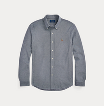 Load image into Gallery viewer, Ralph Lauren Knit Oxford Shirt Navy
