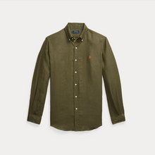 Load image into Gallery viewer, Ralph Lauren Linen Shirt New Olive
