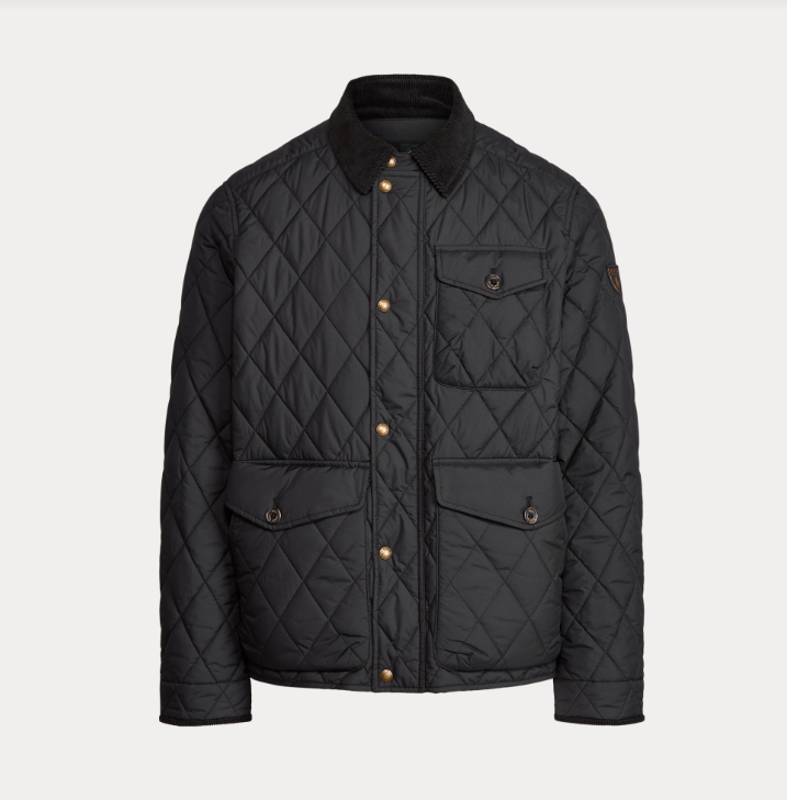 Ralph Lauren Beaton Quilted Jacket Black