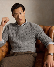 Load image into Gallery viewer, Ralph Lauren Cable Knit Wool/Cashmere Sweater
