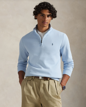 Load image into Gallery viewer, Ralph Lauren Light Weight Double Knit Sweatshirt Southport Blue
