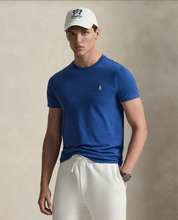 Load image into Gallery viewer, Ralph Lauren Custom Fit Tee Dusty Azure
