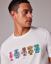 Load image into Gallery viewer, Paul Smith &#39;Robots&#39; Tee White
