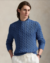 Load image into Gallery viewer, RALPH LAUREN GARMENT DYED CABLE KNIT
