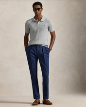 Load image into Gallery viewer, Ralph Lauren Rib Knit Polo Grey
