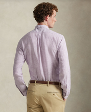 Load image into Gallery viewer, Ralph Lauren Striped Linen Lavender/White
