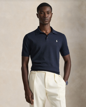 Load image into Gallery viewer, Ralph Lauren Cotton Polo Sweater Navy
