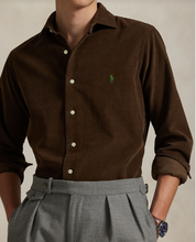 Load image into Gallery viewer, Ralph Lauren Corduroy Shirt Chocolate
