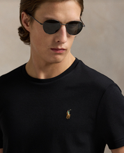 Load image into Gallery viewer, Ralph Lauren Soft Cotton Tee Black
