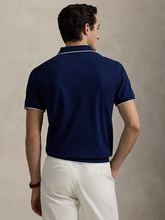 Load image into Gallery viewer, RALPH LAUREN JACQUARD MESH POLO SHIRT
