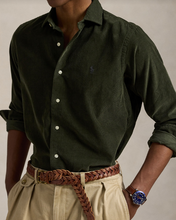 Load image into Gallery viewer, Ralph Lauren Corduroy Shirt Olive
