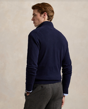 Load image into Gallery viewer, Ralph Lauren Wool 1/4 Zip Navy
