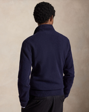 Load image into Gallery viewer, Ralph Lauren Wool Quarter Zip Navy
