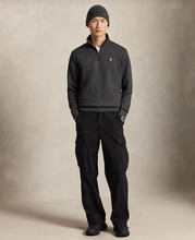 Load image into Gallery viewer, Ralph Lauren Double Knit Quarter Zip Windsor Heather
