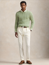 Load image into Gallery viewer, RALPH LAUREN COTTON CABLE KNIT
