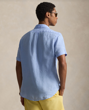 Load image into Gallery viewer, Ralph Lauren SS Linen Shirt Austin Blue
