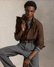 Load image into Gallery viewer, Ralph Lauren Garment Dyed Oxford Nutmeg Brown
