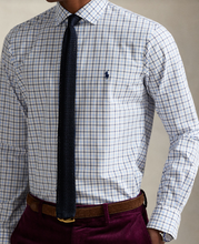 Load image into Gallery viewer, Ralph Lauren Poplin Check Shirt Blue/White
