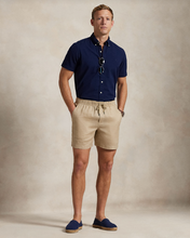 Load image into Gallery viewer, Ralph Lauren SS Seersucker Shirt Navy
