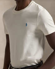 Load image into Gallery viewer, Ralph Lauren Custom Fit Tee Antique Cream
