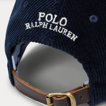 Load image into Gallery viewer, Ralph Lauren Corduroy Cap Navy

