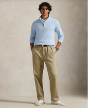 Load image into Gallery viewer, Ralph Lauren Light Weight Double Knit Sweatshirt Southport Blue
