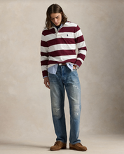 Load image into Gallery viewer, Ralph Lauren Iconic Rugby Wine/Cream

