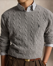 Load image into Gallery viewer, Ralph Lauren Cable Knit Wool/Cashmere Sweater

