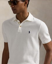 Load image into Gallery viewer, Ralph Lauren Cotton Polo Sweater Deckwash White
