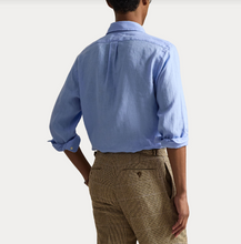 Load image into Gallery viewer, Ralph Lauren Linen Shirt Austin Blue
