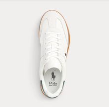 Load image into Gallery viewer, Ralph Lauren Aera Suede Sneaker White

