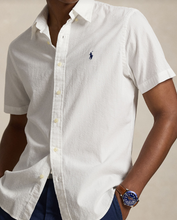 Load image into Gallery viewer, Ralph Lauren SS Seersucker Shirt White

