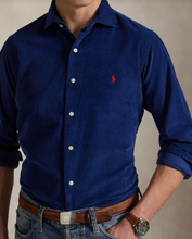 Load image into Gallery viewer, Ralph Lauren Corduroy Shirt Blue
