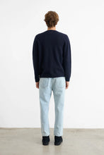 Load image into Gallery viewer, Edmmond Studios Duck Patch Cardigan Navy
